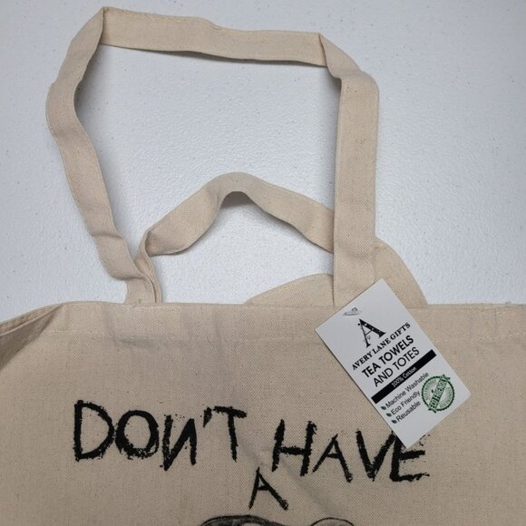 Don't Have A Cow Bag Recycled Eco Friendly Heifer Farm Calm Down Avery Lane Gift - Picture 2 of 6